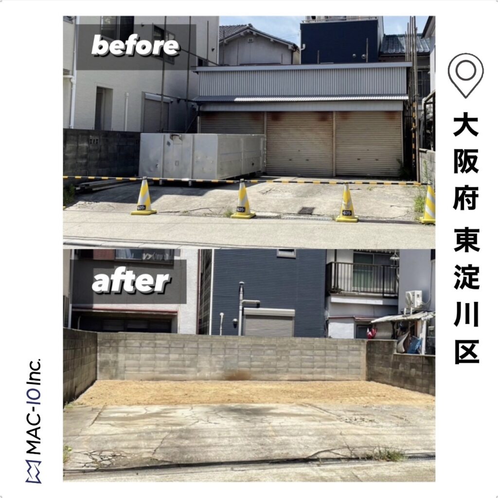 大阪府 東淀川区 before－afterの施工前写真